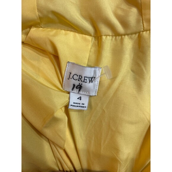 J. Crew Women’s Vail Wool Parka Coat size 4 Hooded Faix Fur Preppy Academia - Picture 7 of 11